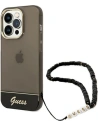 Hurtownia GSM - Etui Guess GUHCP14LHGCOHK Apple iPhone 14 Pro negru/black hardcase Translucent Pearl Strap - GUE1890 - {ean13} - Hurt