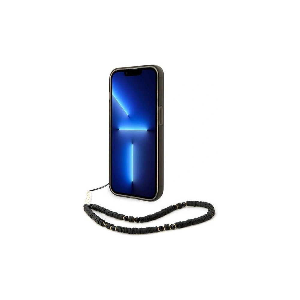 Hurtownia GSM - Etui Guess GUHCP14LHGCOHK Apple iPhone 14 Pro negru/black hardcase Translucent Pearl Strap - GUE1890 - {ean13} - Hurt