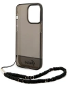 Hurtownia GSM - Etui Guess GUHCP14LHGCOHK Apple iPhone 14 Pro negru/black hardcase Translucent Pearl Strap - GUE1890 - {ean13} - Hurt