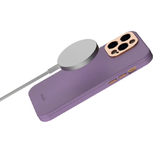 Etui Moshi Napa MagSafe Apple iPhone 14 Pro (Lavender Purple)
