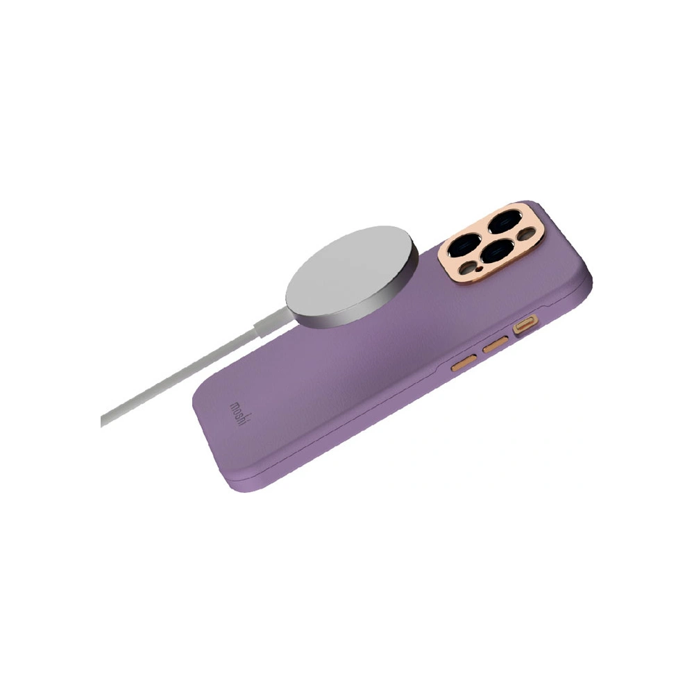 Hurtownia GSM - Etui Moshi Napa MagSafe Apple iPhone 14 Pro (Levandulově fialová) - MOSH260 - {ean13} - Hurt