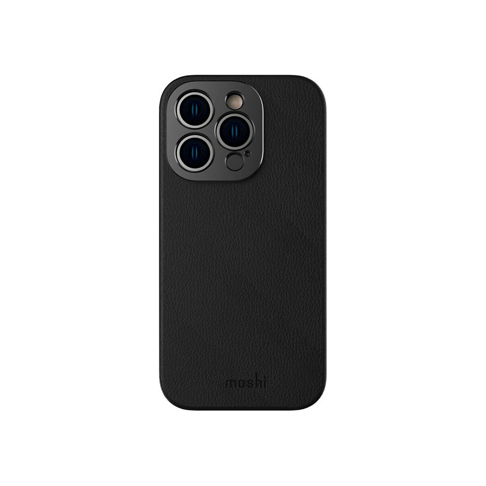 Hurtownia GSM - Etui Moshi Napa MagSafe Apple iPhone 14 Pro (Negru Midnight) - MOSH261 - {ean13} - Hurt