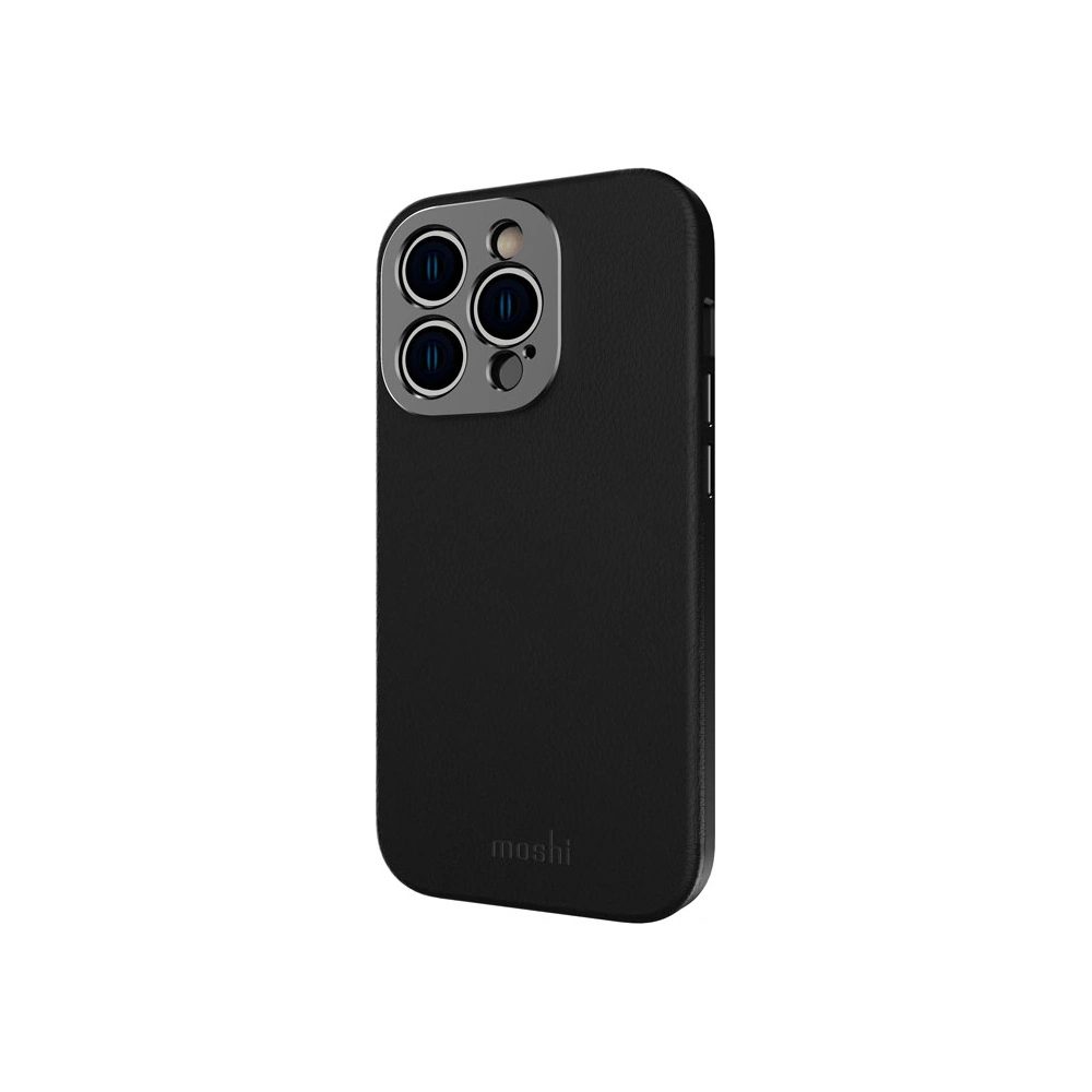 Hurtownia GSM - Case Moshi Napa MagSafe Apple iPhone 14 Pro (Mitternachts Schwarz) - MOSH261 - {ean13} - Hurt