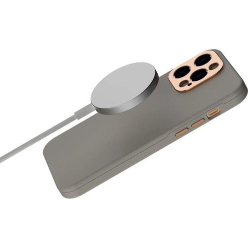 Etui Moshi Napa MagSafe Apple iPhone 14 Pro (Serene Gray)
