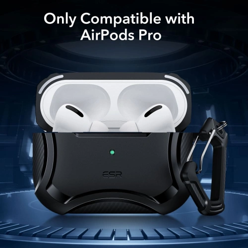 Etui ESR Cyber Armor Halolock MagSafe Apple AirPods 2 Pro/1 Pro Black