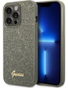 Case Guess GUHCP14LHGGSHN Apple iPhone 14 Pro grün/hard case Glitter Script
