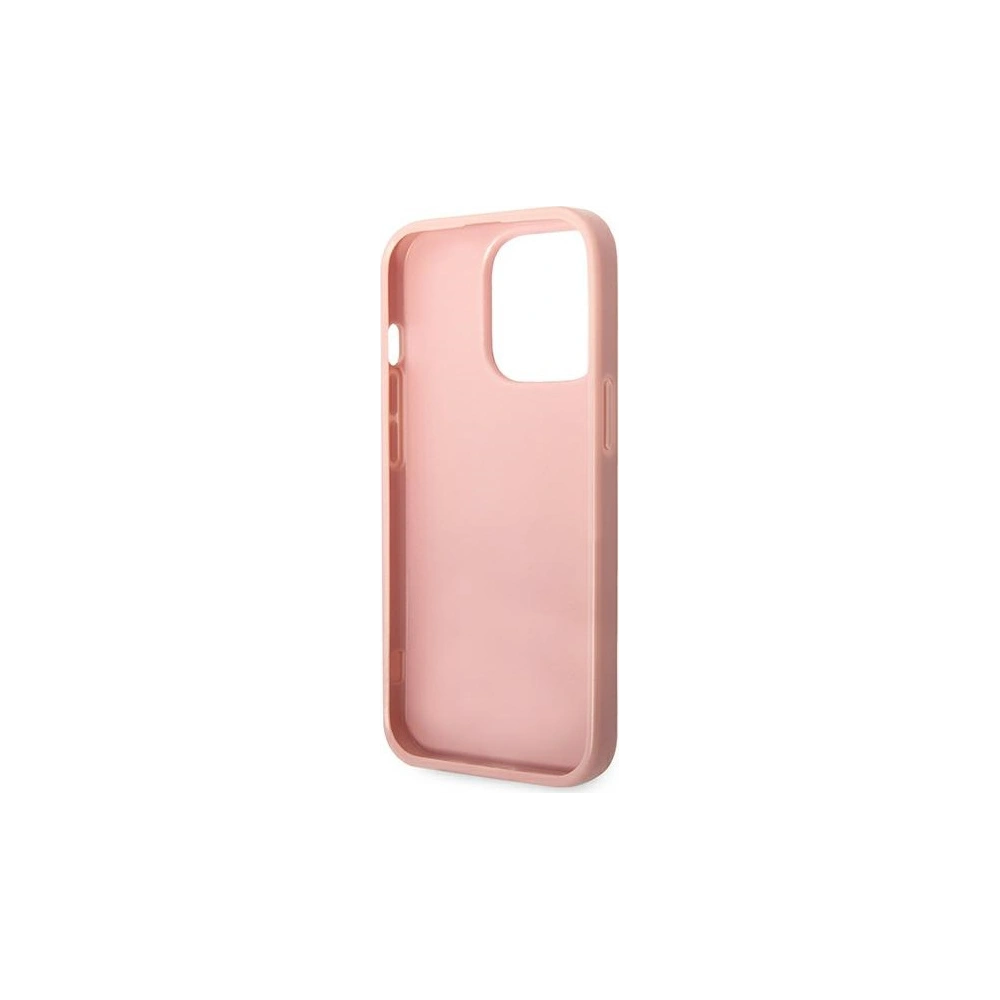 Hurtownia GSM - Case Guess GUHCP14LHGGSHP Apple iPhone 14 Pro rosa/pink Hartschale Glitter Script - GUE1894 - {ean13} - Hurt