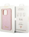 Hurtownia GSM - Case Guess GUHCP14LHGGSHP Apple iPhone 14 Pro rosa/pink Hartschale Glitter Script - GUE1894 - {ean13} - Hurt