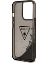 Hurtownia GSM - Case Guess GUHCP14LLFCTPK Apple iPhone 14 Pro schwarz/black hardcase Liquid Glitter Palm Collection - GUE1895 - {ean13} - Hurt
