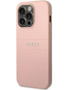 Wholesale Guess GUHCP14LPSASBPI Apple iPhone 14 Pro pink Saffiano Strap - GUE1897 - {ean13} - Hurt
