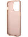 Wholesale Guess GUHCP14LPSASBPI Apple iPhone 14 Pro pink Saffiano Strap - GUE1897 - {ean13} - Hurt