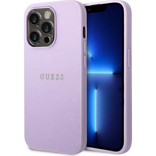 Guess Distributor - 3666339088644 - GUE1898 - Guess GUHCP14LPSASBPU Apple iPhone 14 Pro purple Saffiano Strap - B2B homescreen