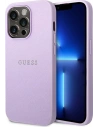 Case Guess GUHCP14LPSASBPU Apple iPhone 14 Pro lila/purple Saffiano Strap