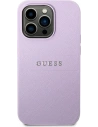 Hurtownia GSM - Etui Guess GUHCP14LPSASBPU Apple iPhone 14 Pro fioletowy/purple Saffiano Strap - GUE1898 - {ean13} - Hurt
