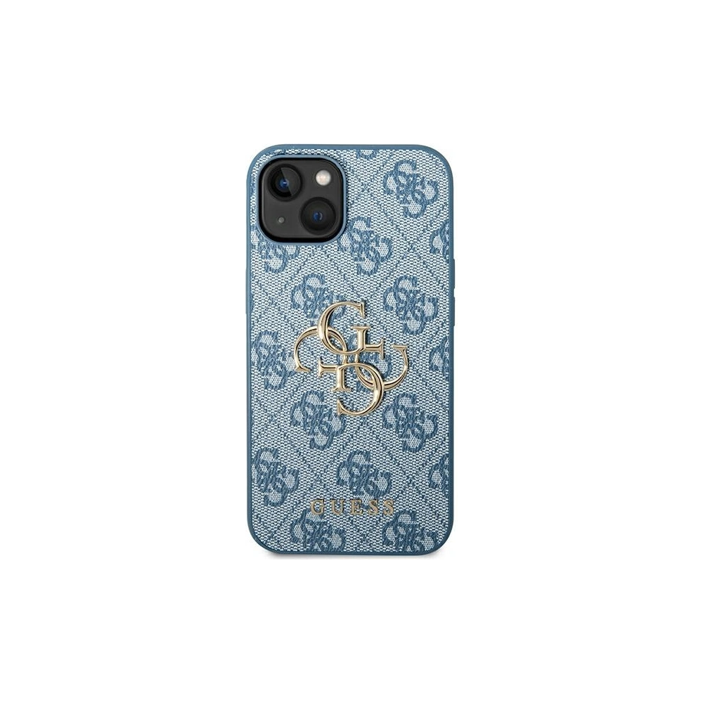 Wholesale Guess GUHCP14M4GMGBL Apple iPhone 14 Plus / 15 Plus blue hardcase 4G Big Metal Logo - GUE1899 - {ean13} - Hurt