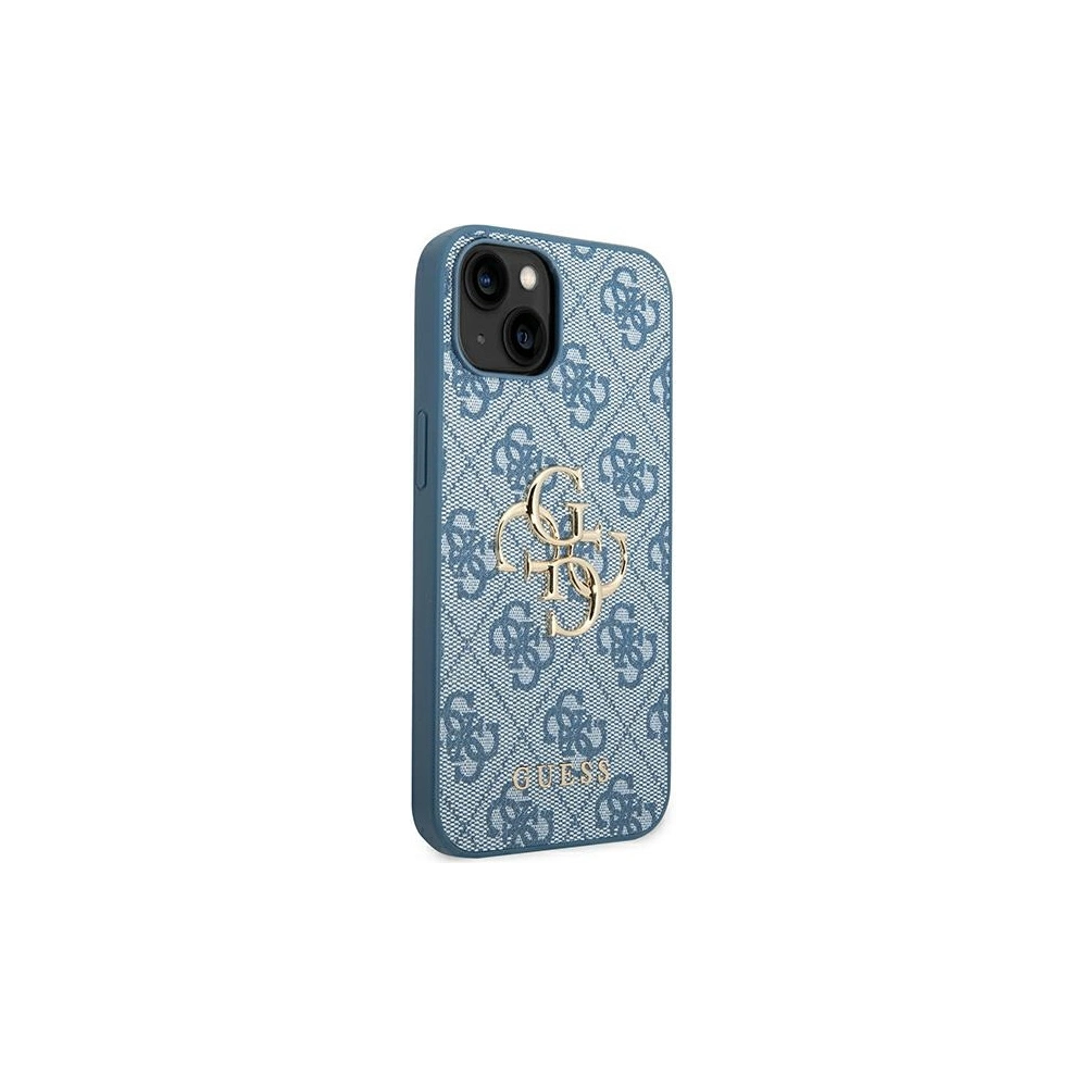 Wholesale Guess GUHCP14M4GMGBL Apple iPhone 14 Plus / 15 Plus blue hardcase 4G Big Metal Logo - GUE1899 - {ean13} - Hurt