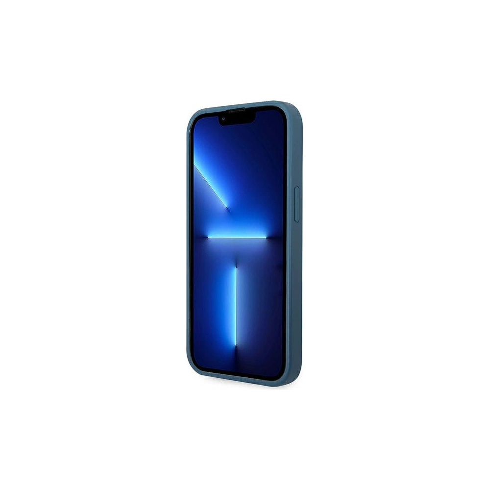 Wholesale Guess GUHCP14M4GMGBL Apple iPhone 14 Plus / 15 Plus blue hardcase 4G Big Metal Logo - GUE1899 - {ean13} - Hurt