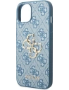Wholesale Guess GUHCP14M4GMGBL Apple iPhone 14 Plus / 15 Plus blue hardcase 4G Big Metal Logo - GUE1899 - {ean13} - Hurt