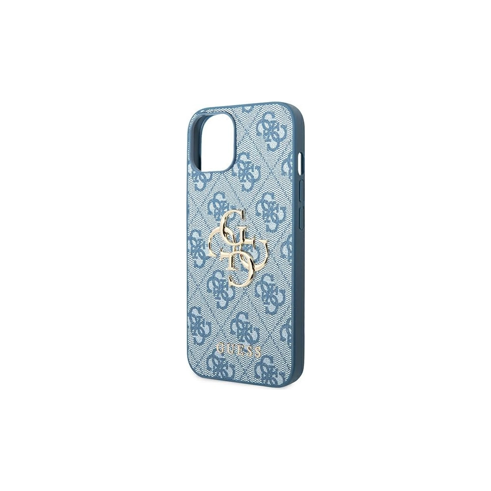 Wholesale Guess GUHCP14M4GMGBL Apple iPhone 14 Plus / 15 Plus blue hardcase 4G Big Metal Logo - GUE1899 - {ean13} - Hurt