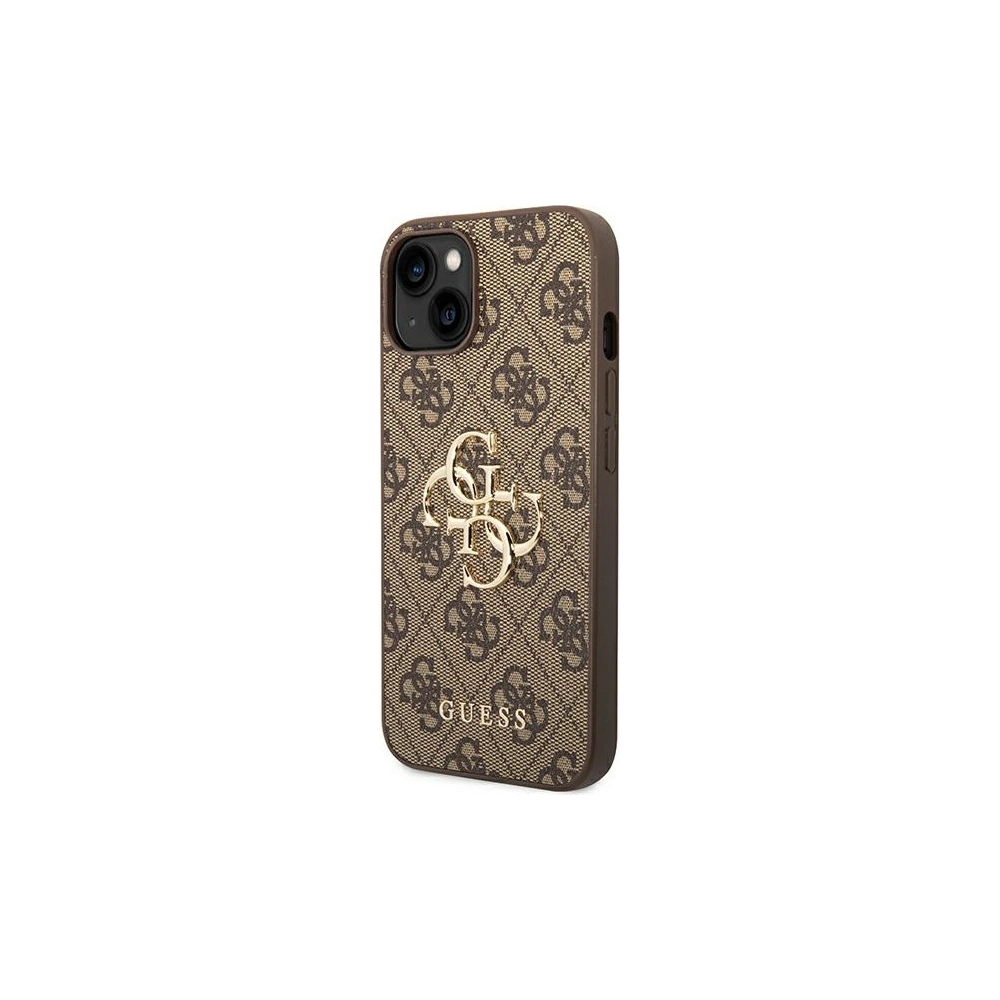 Wholesale Guess GUHCP14M4GMGBR Apple iPhone 14 Plus / 15 Plus brown hardcase 4G Big Metal Logo - GUE1900 - {ean13} - Hurt