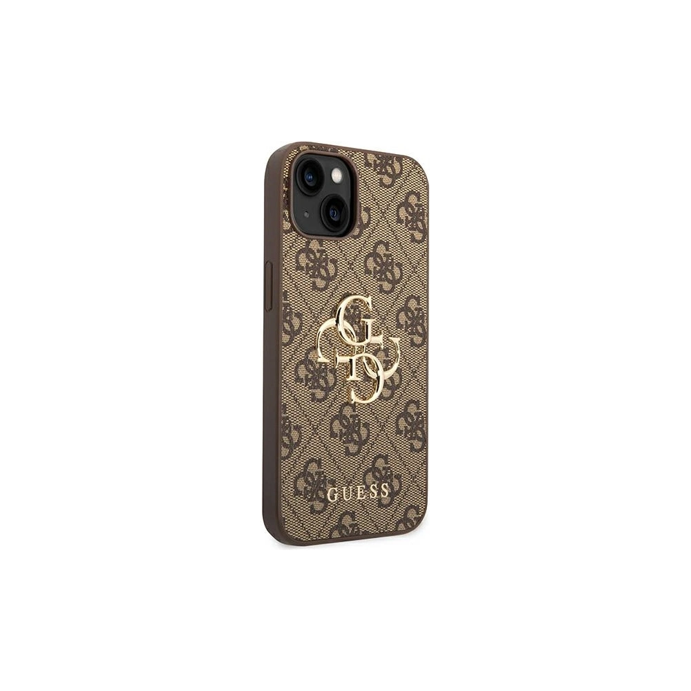 Wholesale Guess GUHCP14M4GMGBR Apple iPhone 14 Plus / 15 Plus brown hardcase 4G Big Metal Logo - GUE1900 - {ean13} - Hurt