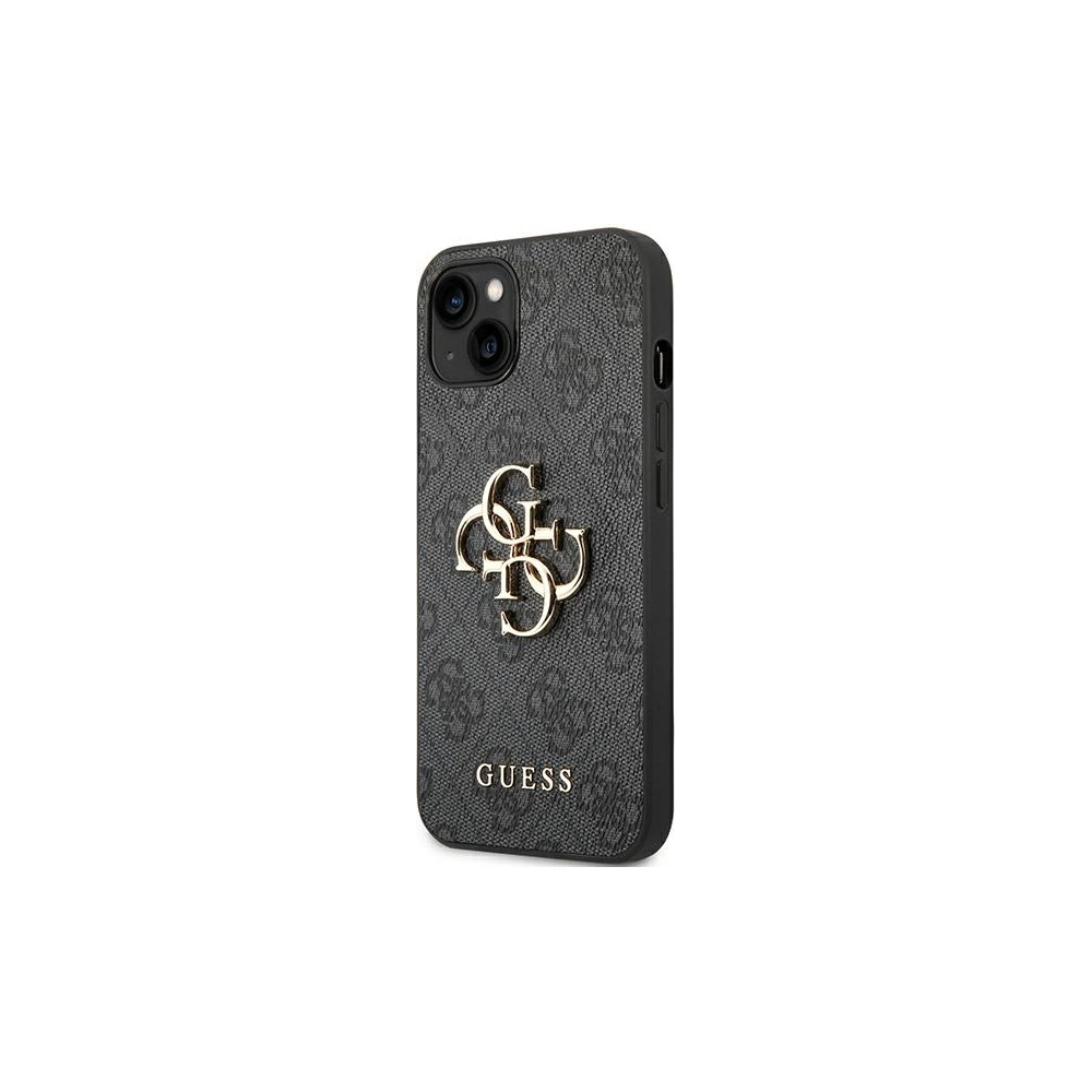 Wholesale Guess GUHCP14M4GMGGR Apple iPhone 14 Plus / 15 Plus grey hardcase 4G Big Metal Logo - GUE1901 - {ean13} - Hurt