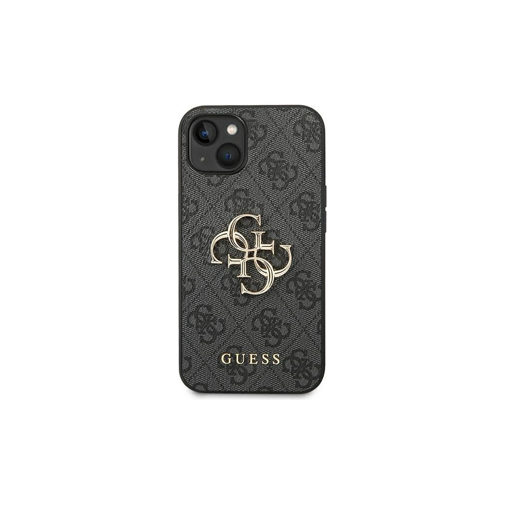 Wholesale Guess GUHCP14M4GMGGR Apple iPhone 14 Plus / 15 Plus grey hardcase 4G Big Metal Logo - GUE1901 - {ean13} - Hurt