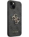 Wholesale Guess GUHCP14M4GMGGR Apple iPhone 14 Plus / 15 Plus grey hardcase 4G Big Metal Logo - GUE1901 - {ean13} - Hurt