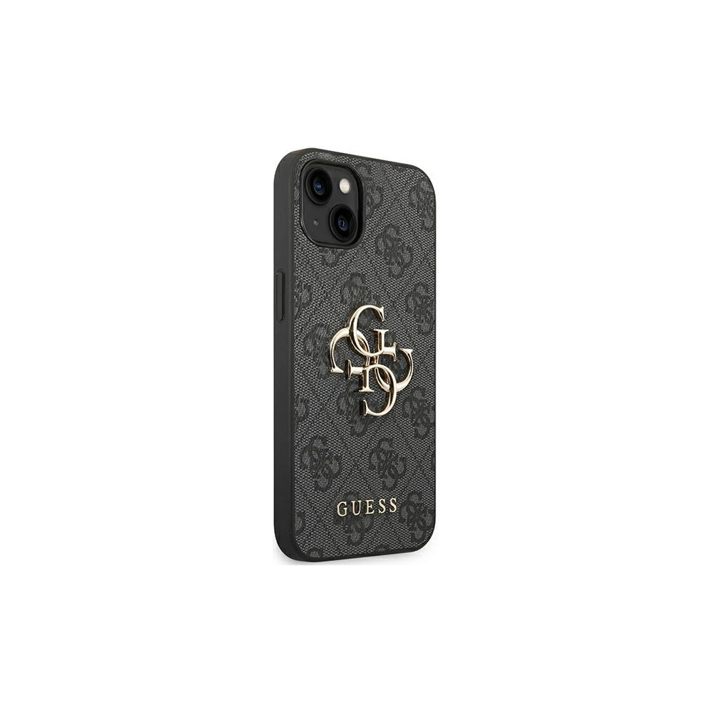 Wholesale Guess GUHCP14M4GMGGR Apple iPhone 14 Plus / 15 Plus grey hardcase 4G Big Metal Logo - GUE1901 - {ean13} - Hurt