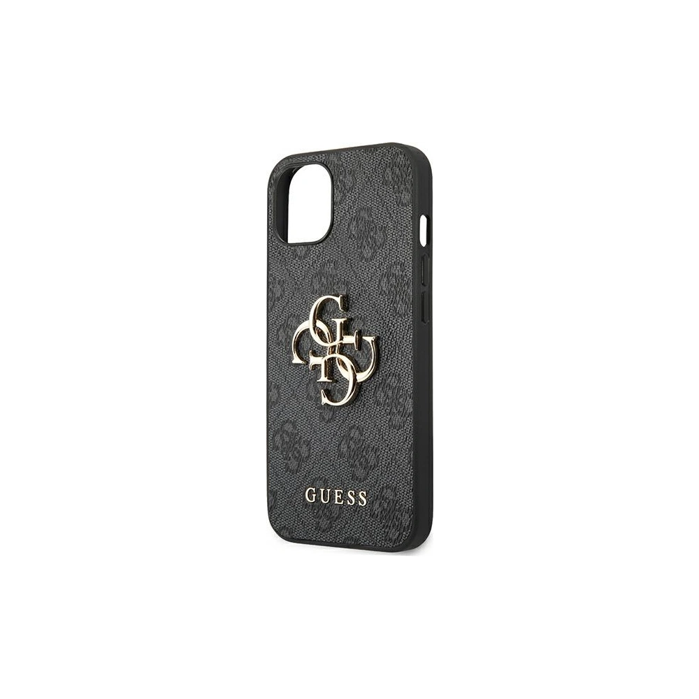 Wholesale Guess GUHCP14M4GMGGR Apple iPhone 14 Plus / 15 Plus grey hardcase 4G Big Metal Logo - GUE1901 - {ean13} - Hurt
