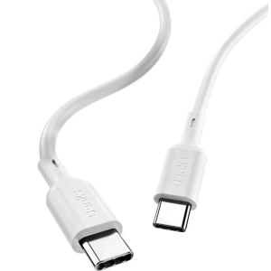 Hurtownia GSM - Cablul Benks D36 USB-C la USB-C 1,2m Alb - BKS207WHT - {ean13} - Hurt