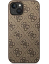 Hurtownia GSM - Etui Guess GUHCP14MG4GFBR Apple iPhone 14 Plus / 15 Plus hnědé/brown tvrdé pouzdro 4G Metal Gold Logo - GUE1903 - {ean13} - Hurt