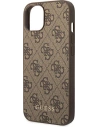 Hurtownia GSM - Etui Guess GUHCP14MG4GFBR Apple iPhone 14 Plus / 15 Plus maro/brown hard case 4G Metal Gold Logo - GUE1903 - {ean13} - Hurt