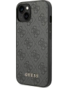 Hurtownia GSM - Case Guess GUHCP14MG4GFGR Apple iPhone 14 Plus / 15 Plus grau/grey Hardcase 4G Metall Gold-Logo - GUE1904 - {ean13} - Hurt