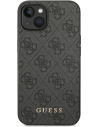 Hurtownia GSM - Case Guess GUHCP14MG4GFGR Apple iPhone 14 Plus / 15 Plus grau/grey Hardcase 4G Metall Gold-Logo - GUE1904 - {ean13} - Hurt