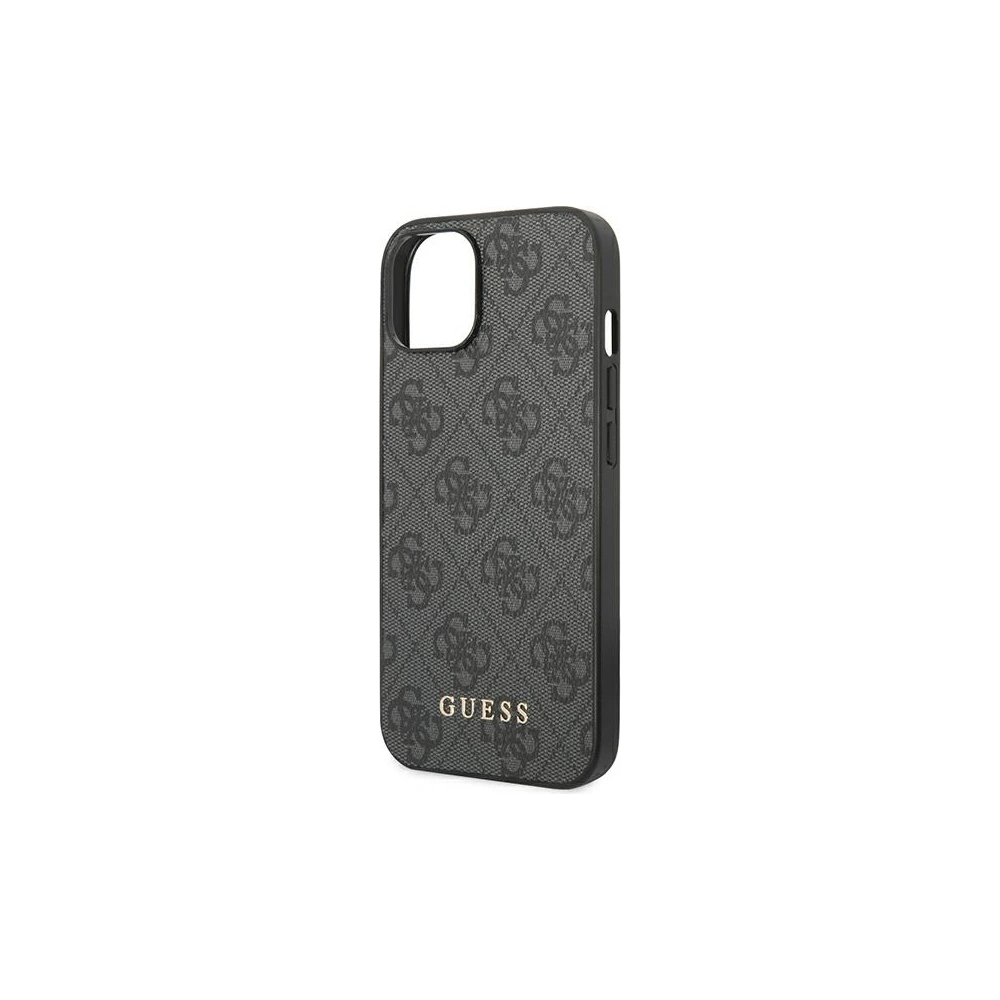Hurtownia GSM - Case Guess GUHCP14MG4GFGR Apple iPhone 14 Plus / 15 Plus grau/grey Hardcase 4G Metall Gold-Logo - GUE1904 - {ean13} - Hurt