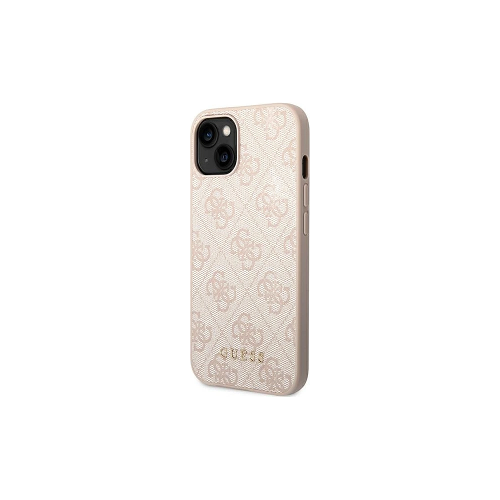 Hurtownia GSM - Etui Guess GUHCP14MG4GFPI Apple iPhone 14 Plus / 15 Plus różowy/pink hard case 4G Metal Gold Logo - GUE1905 - {ean13} - Hurt