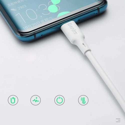 Kabel Benks D36 USB-C do USB-C 1,2m White