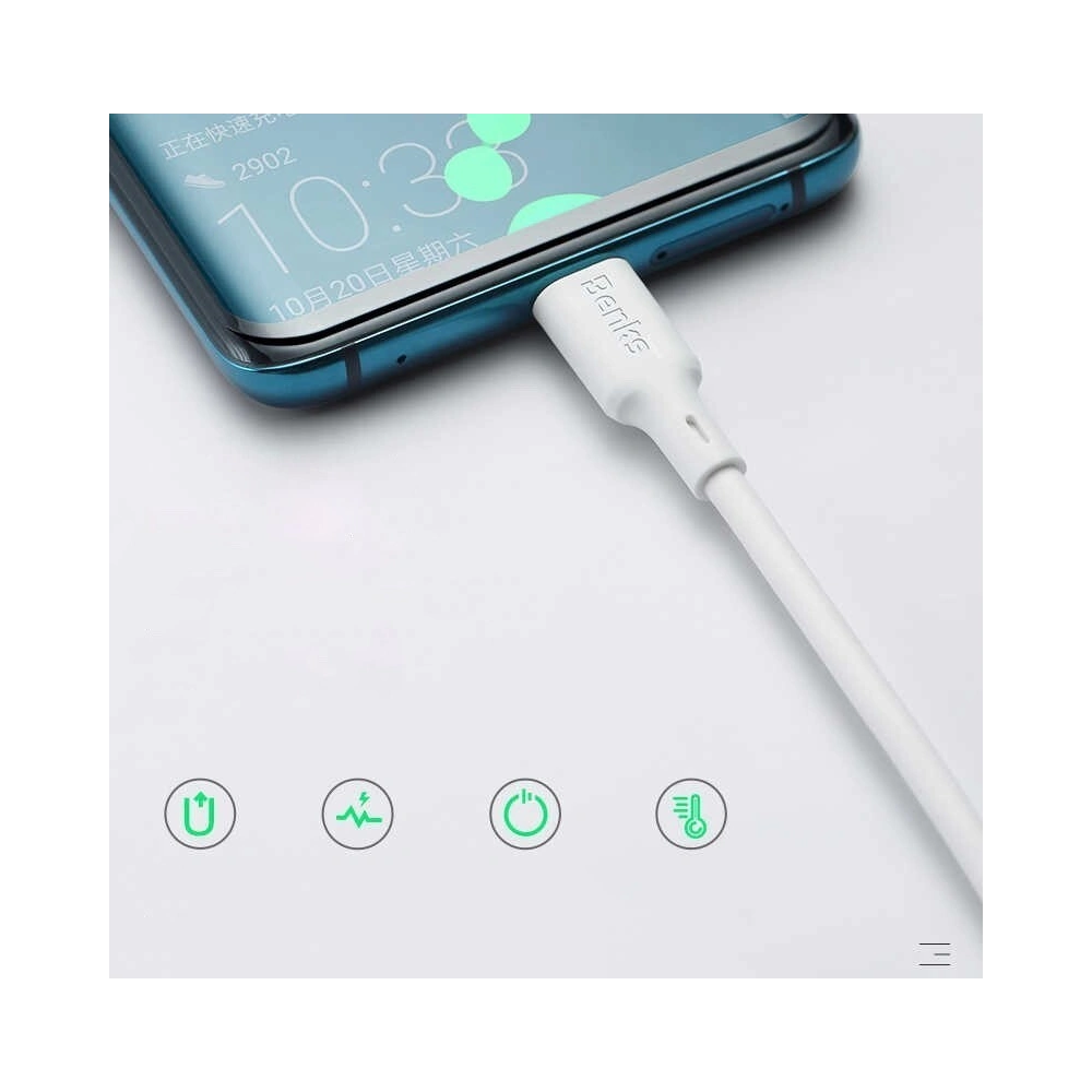 Hurtownia GSM - Kabel Benks D36 USB-C do USB-C 1,2m Bílý - BKS207WHT - {ean13} - Hurt