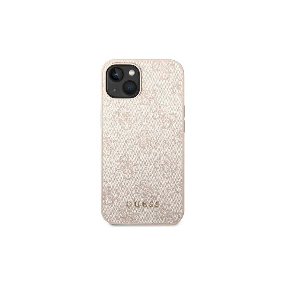 Hurtownia GSM - Etui Guess GUHCP14MG4GFPI Apple iPhone 14 Plus / 15 Plus różowy/pink hard case 4G Metal Gold Logo - GUE1905 - {ean13} - Hurt