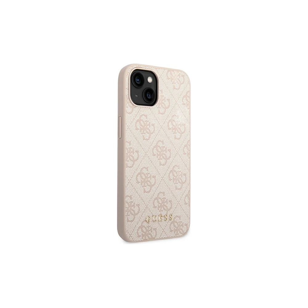 Hurtownia GSM - Etui Guess GUHCP14MG4GFPI Apple iPhone 14 Plus / 15 Plus różowy/pink hard case 4G Metal Gold Logo - GUE1905 - {ean13} - Hurt