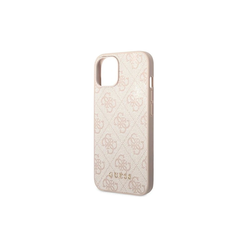 Hurtownia GSM - Etui Guess GUHCP14MG4GFPI Apple iPhone 14 Plus / 15 Plus różowy/pink hard case 4G Metal Gold Logo - GUE1905 - {ean13} - Hurt