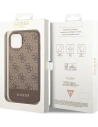 Hurtownia GSM - Etui Guess GUHCP14MG4GLBR Apple iPhone 14 Plus / 15 Plus hnědý/brown tvrdý kryt 4G Stripe Collection - GUE1906 - {ean13} - Hurt