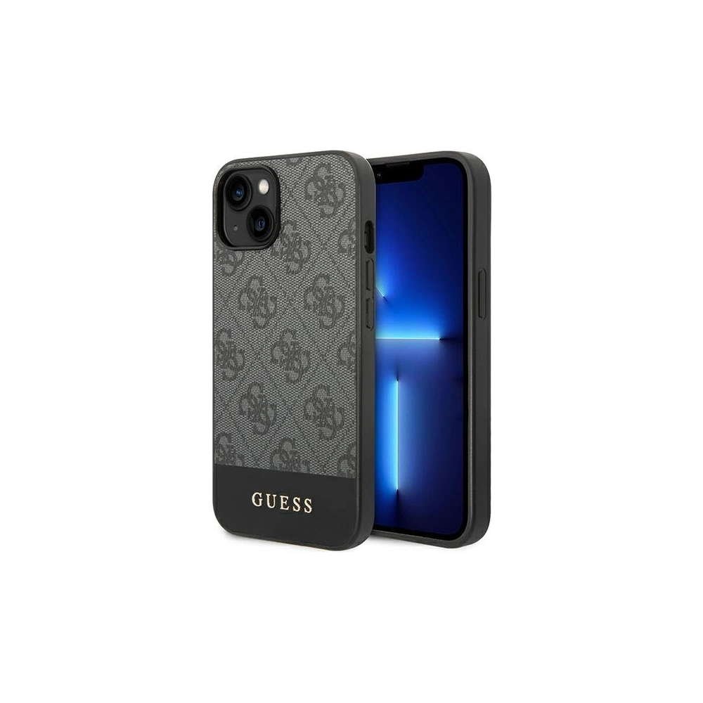 Hurtownia GSM - Case Guess GUHCP14MG4GLGR Apple iPhone 14 Plus / 15 Plus grau/hard case 4G Stripe Collection - GUE1907 - {ean13} - Hurt