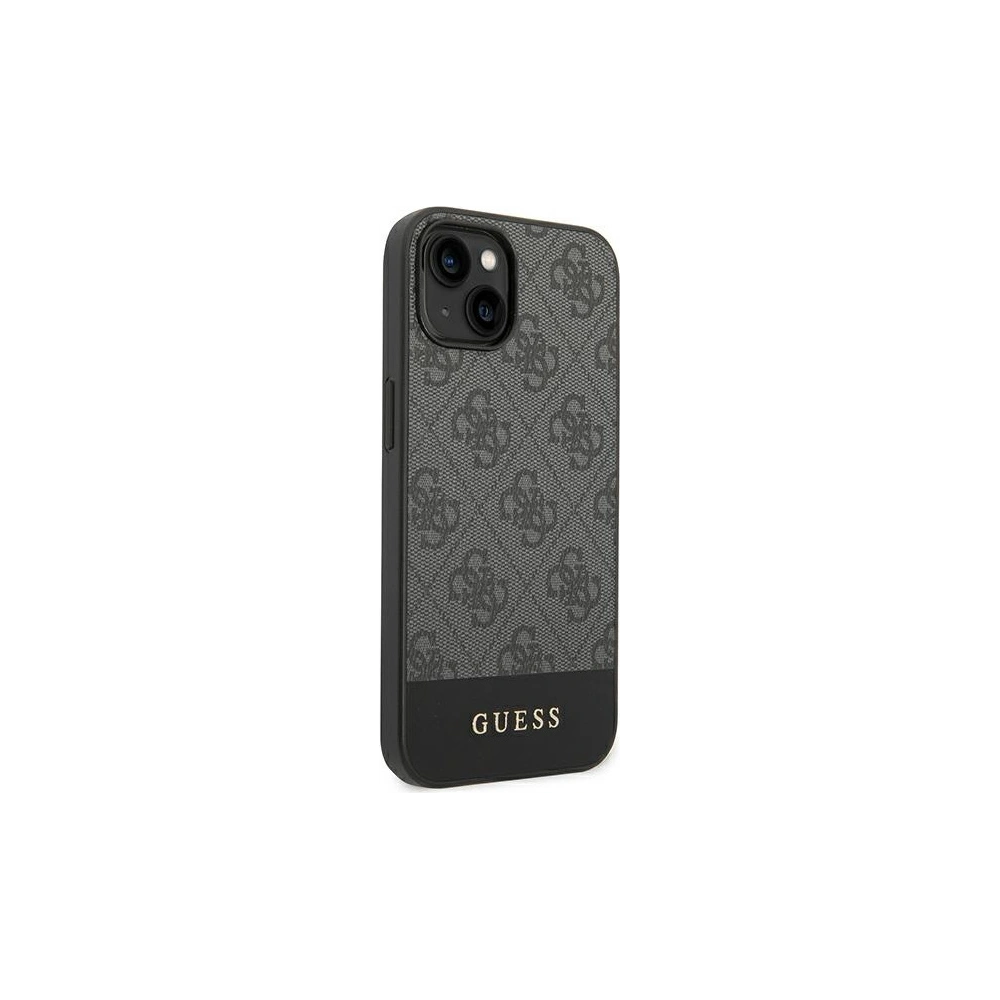 Hurtownia GSM - Case Guess GUHCP14MG4GLGR Apple iPhone 14 Plus / 15 Plus grau/hard case 4G Stripe Collection - GUE1907 - {ean13} - Hurt