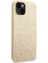 Hurtownia GSM - Case Guess GUHCP14MHGGSHD Apple iPhone 14 Plus / 15 Plus gold/hartes Gehäuse Glitter Script - GUE1911 - {ean13} - Hurt