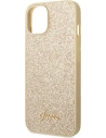Hurtownia GSM - Case Guess GUHCP14MHGGSHD Apple iPhone 14 Plus / 15 Plus gold/hartes Gehäuse Glitter Script - GUE1911 - {ean13} - Hurt