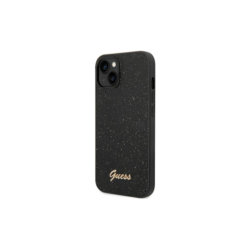 Hurtownia GSM - Etui Guess GUHCP14MHGGSHK Apple iPhone 14 Plus / 15 Plus negru/cblack hard case Glitter Script - GUE1912 - {ean13} - Hurt