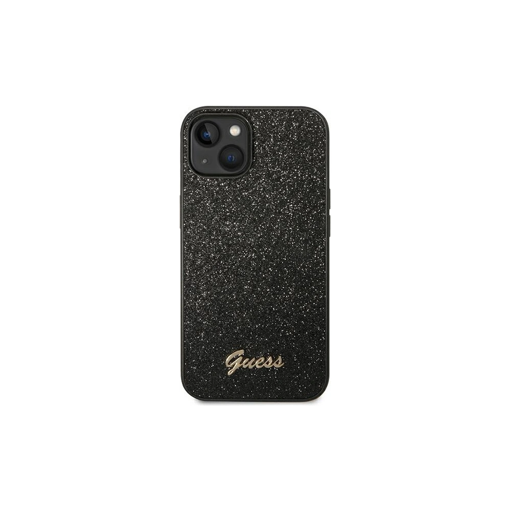 Hurtownia GSM - Etui Guess GUHCP14MHGGSHK Apple iPhone 14 Plus / 15 Plus negru/cblack hard case Glitter Script - GUE1912 - {ean13} - Hurt
