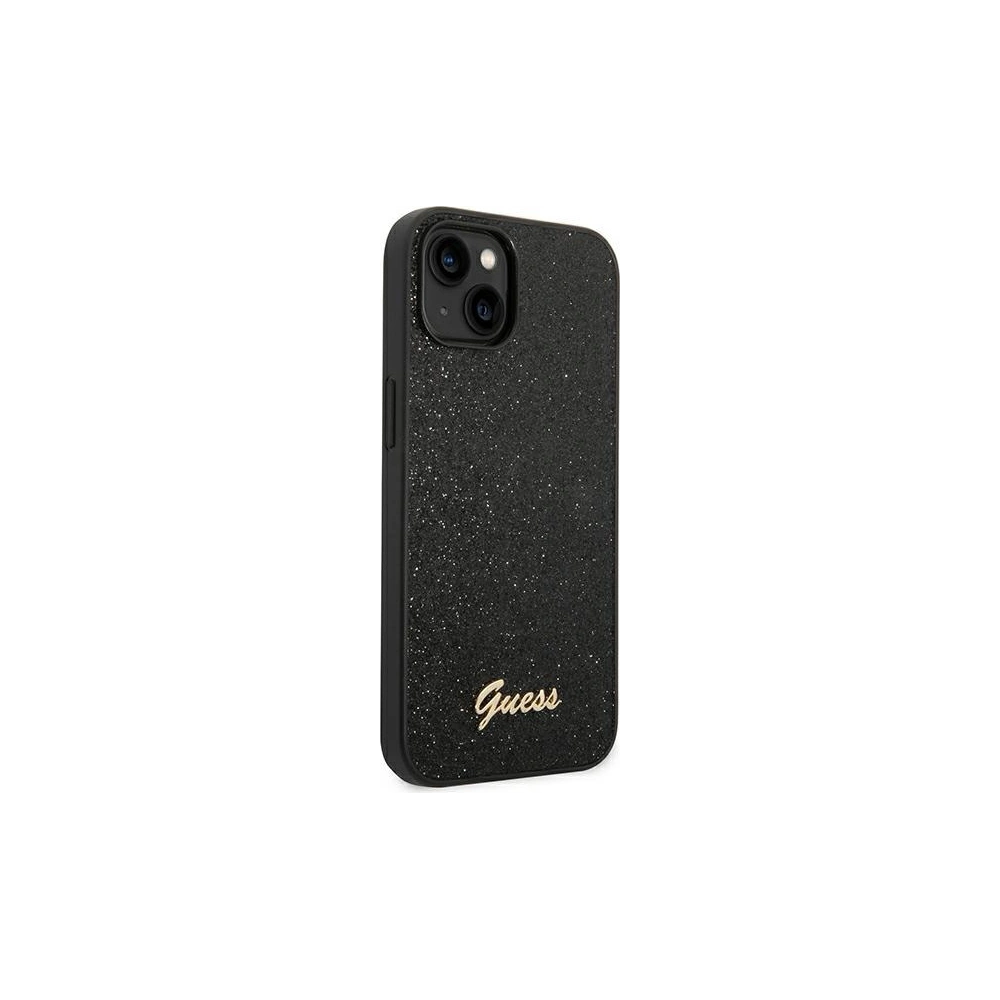 Hurtownia GSM - Etui Guess GUHCP14MHGGSHK Apple iPhone 14 Plus / 15 Plus negru/cblack hard case Glitter Script - GUE1912 - {ean13} - Hurt